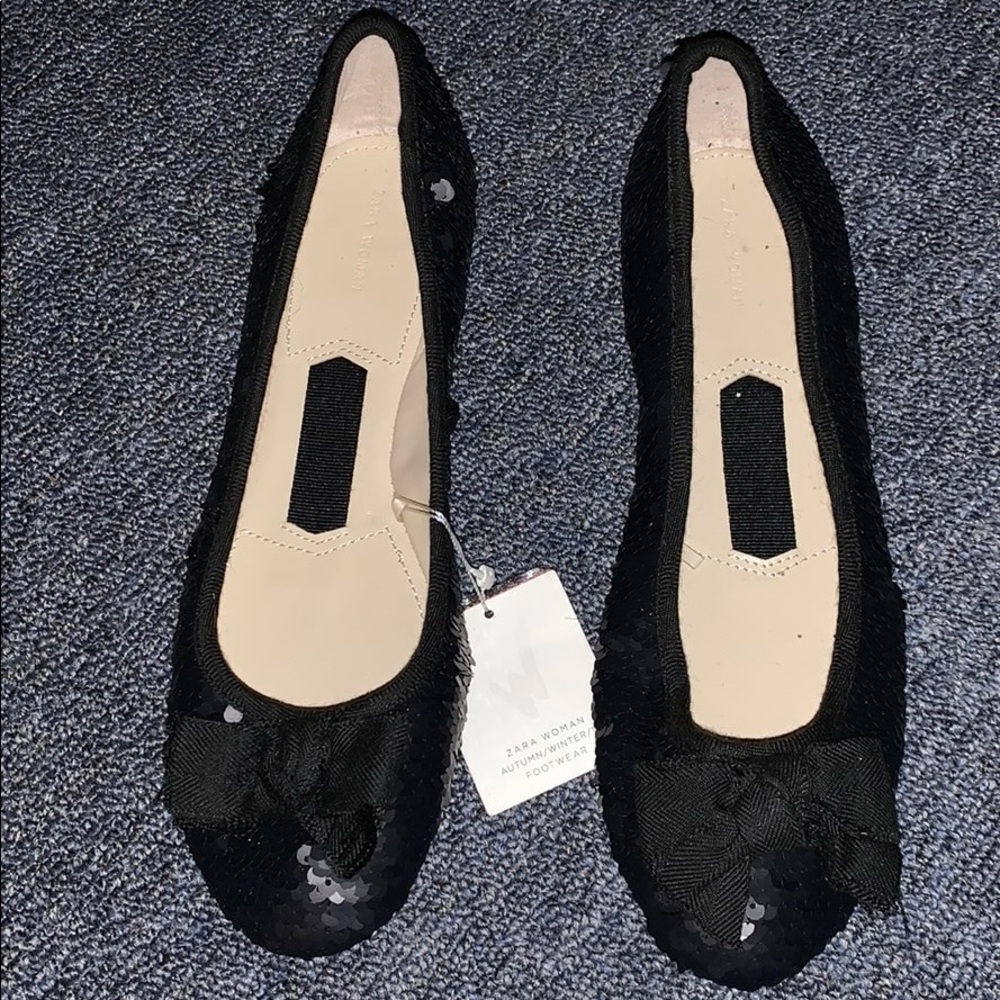 Zara woman basic flats